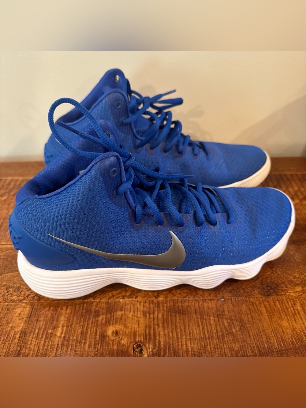 NIKE Hyperdunk 2017 Basketball Shoes Blue Size 11